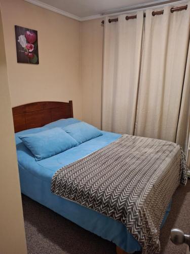 Postel nebo postele na pokoji v ubytování Habitaciones Barrancas