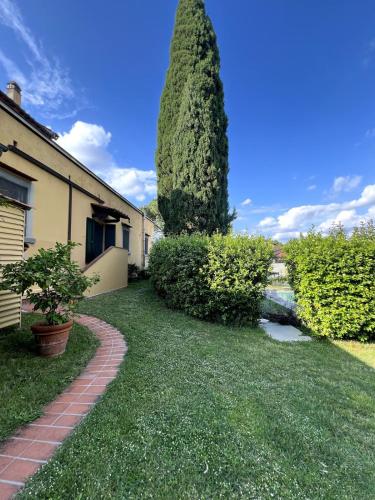 Κήπος έξω από το Villa Taccetti - Appartamento "Le Volte" in Villa del Settecento con piscina