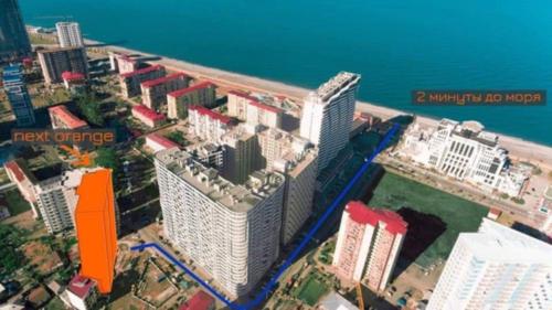 Landskap semula jadi dekat dengan apartmen