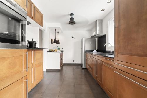 Dapur atau dapur kecil di Villa lEcrin