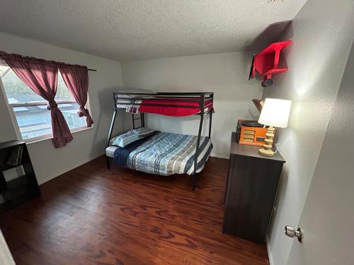 a bedroom with a bunk bed in a room at The Sunshine State Midpoint in Seffner
