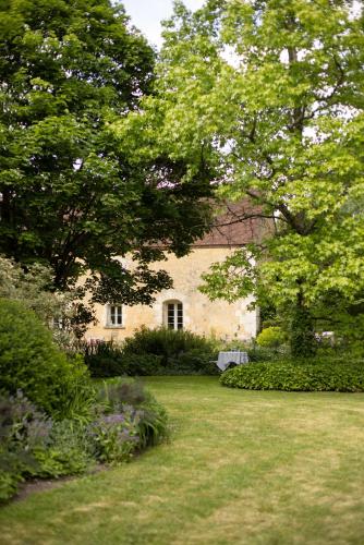 Zahrada ubytování Le Manoir du Plessis