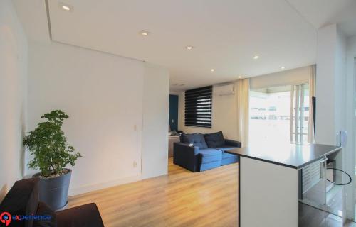Kuchyň nebo kuchyňský kout v ubytování Apartamentos no Morumbi