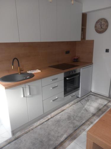 Køkken eller tekøkken på Apartman Dzinic