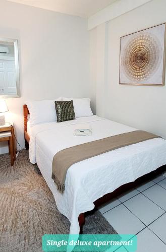 Cama o camas de una habitación en Silver View Apartments