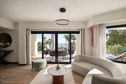Χώρος καθιστικού στο Hotel Novotel Sharm El-Sheikh