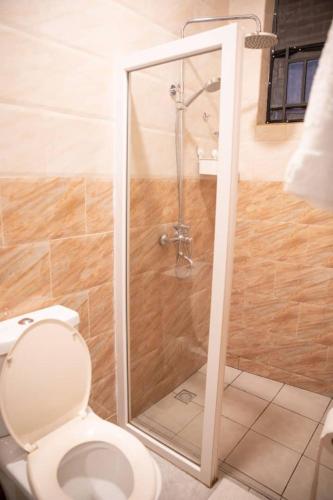 Ένα μπάνιο στο Kigali Haven Apartment