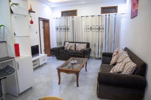 Μια τηλεόραση ή/και κέντρο ψυχαγωγίας στο Kigali Haven Apartment