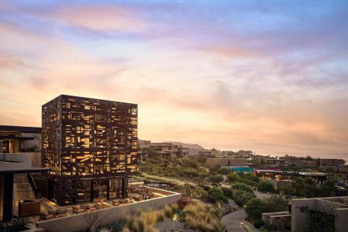 a rendering of a building on top of a city at Zadún, a Ritz-Carlton Reserve, Los Cabos in San José del Cabo