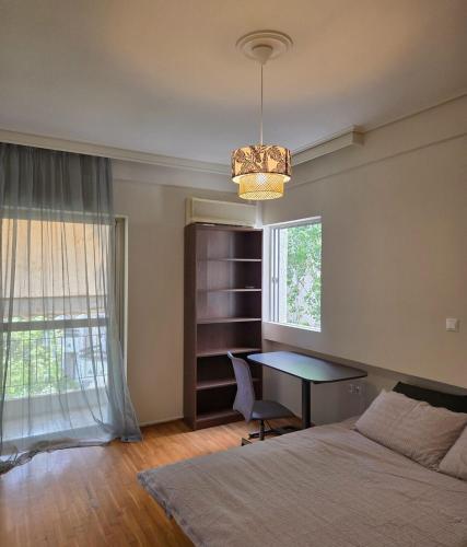 Spacious 3BR Apt with Large Balcony Near Metro & ACS