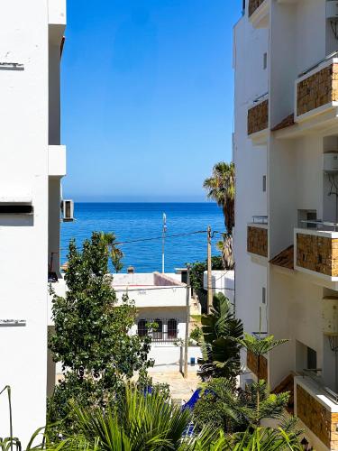 Nespecifikovaný výhled na moře nebo výhled na moře při pohledu z apartmánu