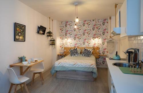 Studio Malaga 2,Café,AC,Centro,Terraza,2 pax
