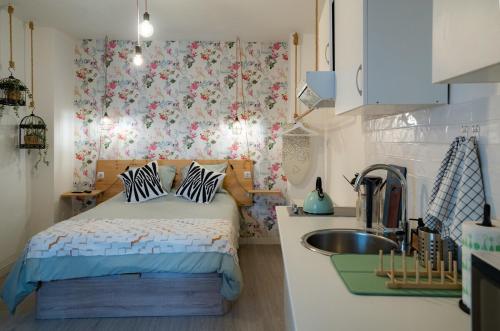 Studio Malaga 2,Café,AC,Centro,Terraza,2 pax