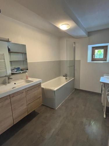 Koupelna v ubytování La Maison du Ruisseau