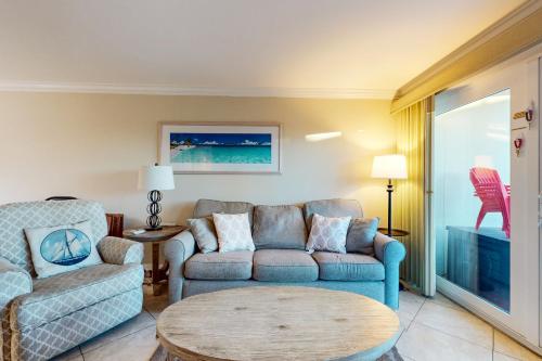 Posezení v ubytování Sea Oats 102