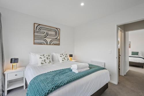 Giường trong phòng chung tại Magic on Rowley