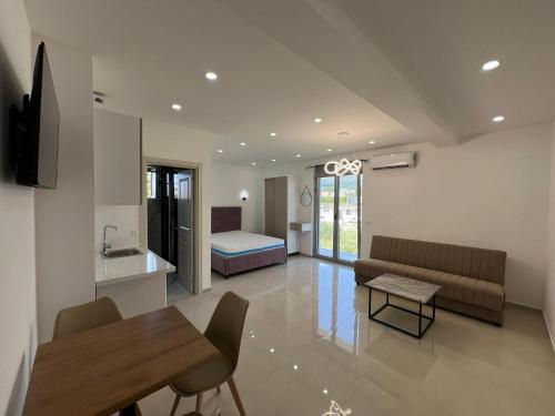 Posezení v ubytování Apartments Bojku