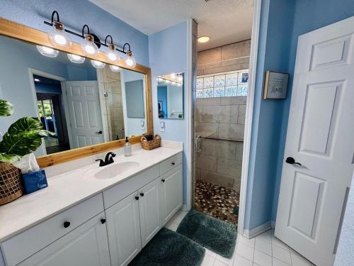 Et badeværelse på LakeSide Story