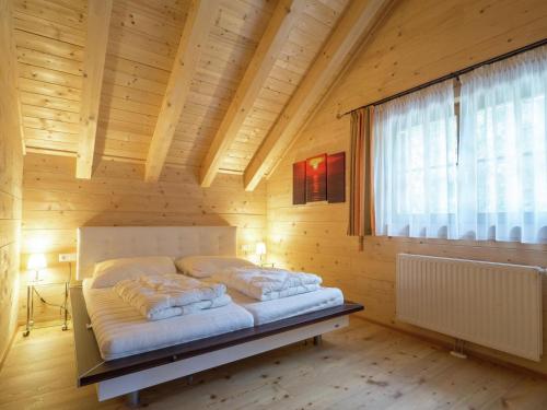 Posteľ alebo postele v izbe v ubytovaní Chalet Bergoase