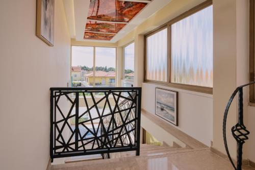 Balkón nebo terasa v ubytování Luxury Apartments Vili