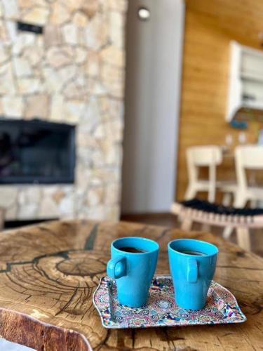 Kaffee-/Teezubehör in der Unterkunft Mount Log Cabins