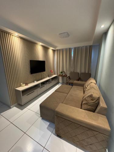 Et tv og/eller underholdning på Residencial SÃO LUIZ