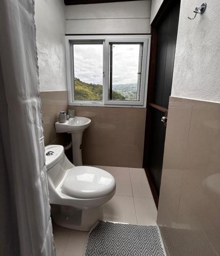 Koupelna v ubytování Glamping La Mardo