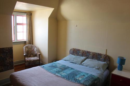 Ένα ή περισσότερα κρεβάτια σε δωμάτιο στο Chalet Backpackers