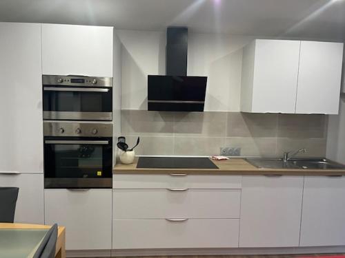 Dapur atau dapur kecil di Mas des trois sautets