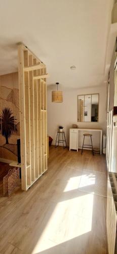 T1bis meublé cozy avec jardin et parking privé