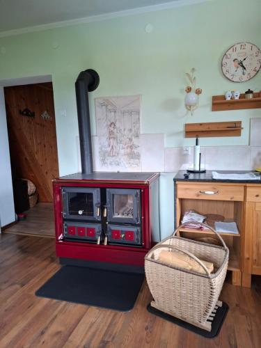 Cama o camas de una habitación en Ferienhaus Grillitsch