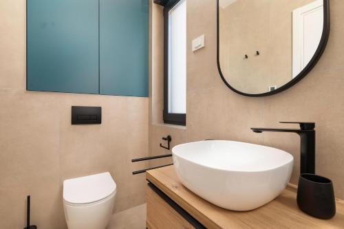 Phòng tắm tại Villa Aurelia 4 with pool