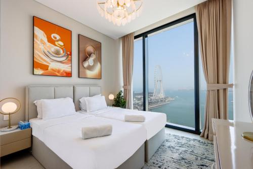 Livbnb - Lush 2BR Suite with Sea and Ain View in Address JBR