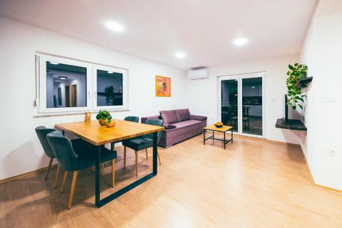 Χώρος καθιστικού στο Apartment House VINARIA