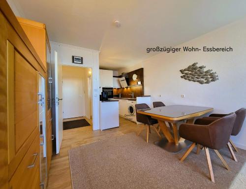 Køkken eller tekøkken på Hafenblick