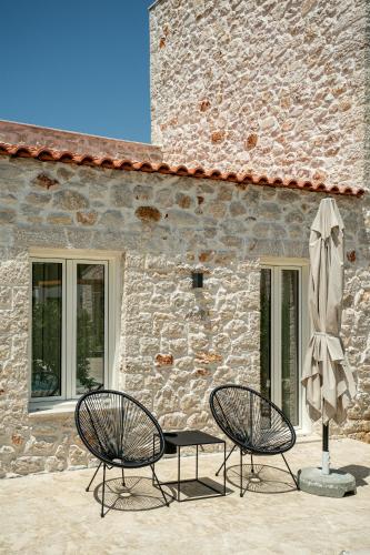 Αίθριο ή υπαίθριος χώρος στο Petroulas Village