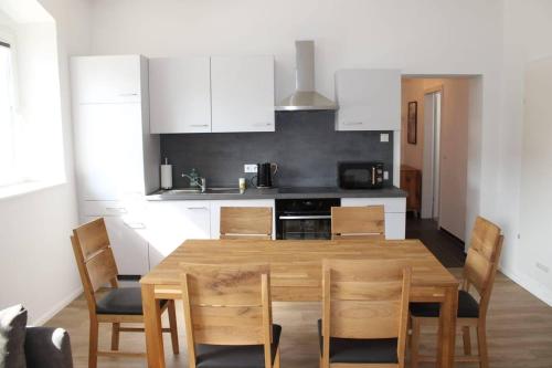 Küche/Küchenzeile in der Unterkunft Apartment Peer
