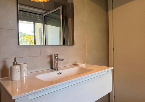 Ένα μπάνιο στο Maison Stalettì
