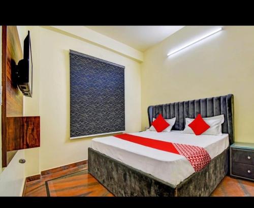 Postel nebo postele na pokoji v ubytování Hotel White Hut
