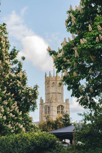 Jardín al aire libre en Fotheringhay Glamping
