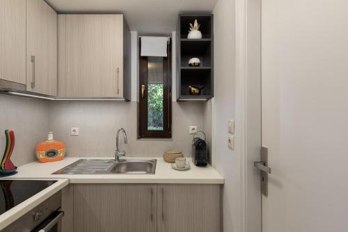 A kitchen or kitchenette at Studio Krinon - Paleo Psychiko
