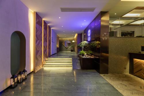 Posezení v ubytování Suzhou Liuxiang Hotel