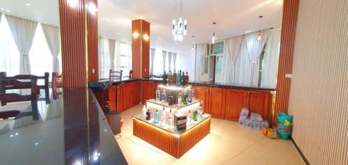 Posezení v ubytování Gebar Shire Hotel
