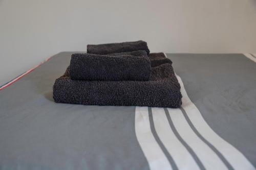 Postel nebo postele na pokoji v ubytování Papadavid Apartments