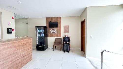 TV a/nebo společenská místnost v ubytování Hotel Padre Cícero
