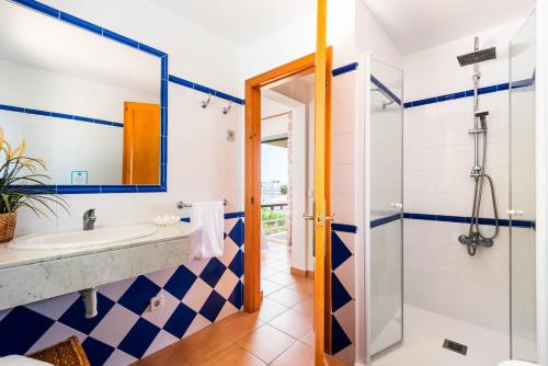 Et badeværelse på Villa Ana