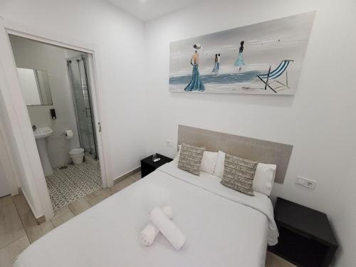 Koupelna v ubytování AYZ Silvela - Auto check-in property