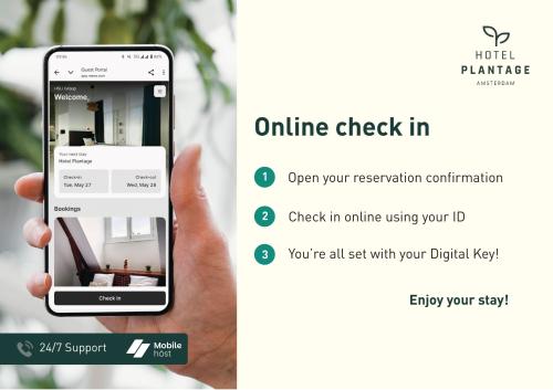 Billede fra billedgalleriet på Hotel Plantage i Amsterdam