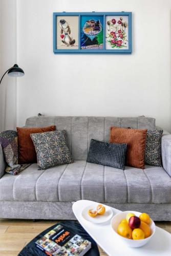 Posezení v ubytování Apartmani Pobeda