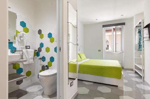 Koupelna v ubytování Gaeta, B&B la Loggia
